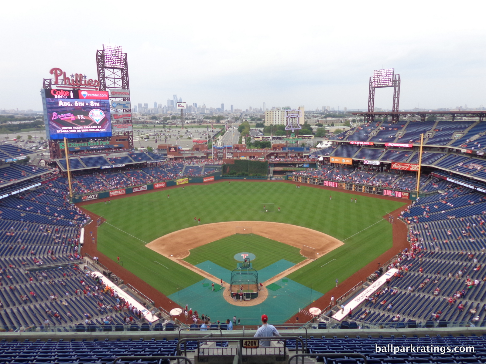 View from 300-level - Picture of Citizens Bank Park, Philadelphia