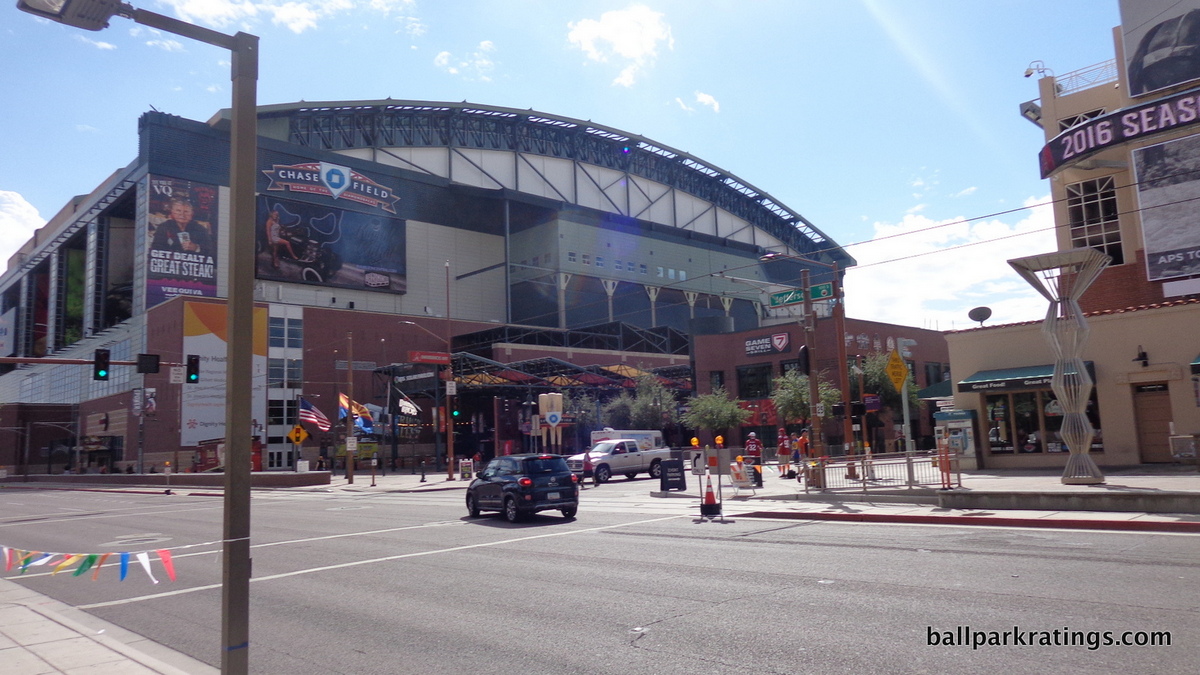 Chase Field exterior architecture