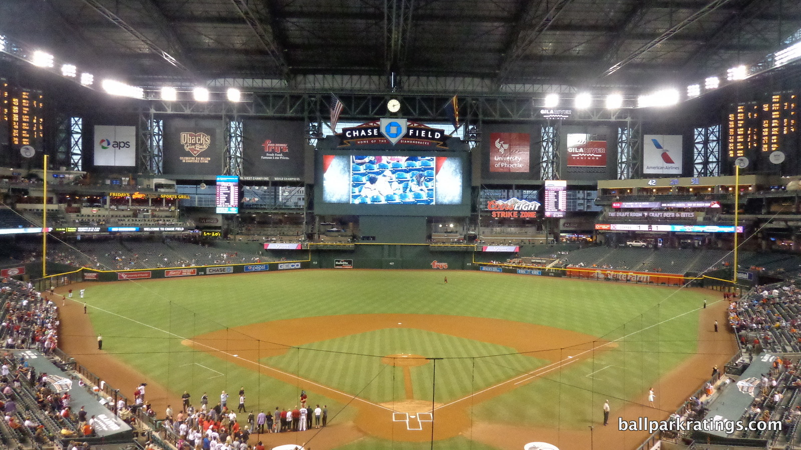 Just 3 guys in a garage': The story behind Chase Field's roof music, an  untouched piece of Diamondbacks history - The Athletic