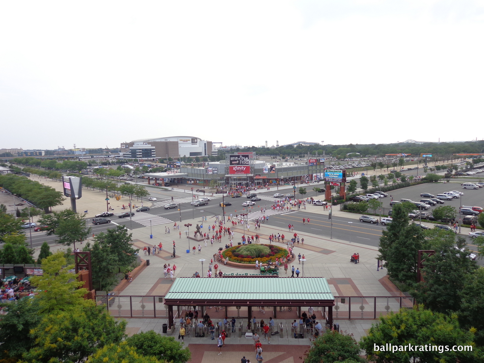 Citizens Bank Park Sports Complex location