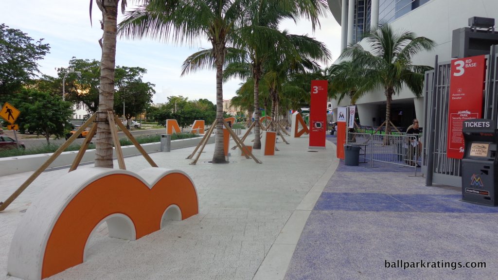 Marlins Park exterior architecture