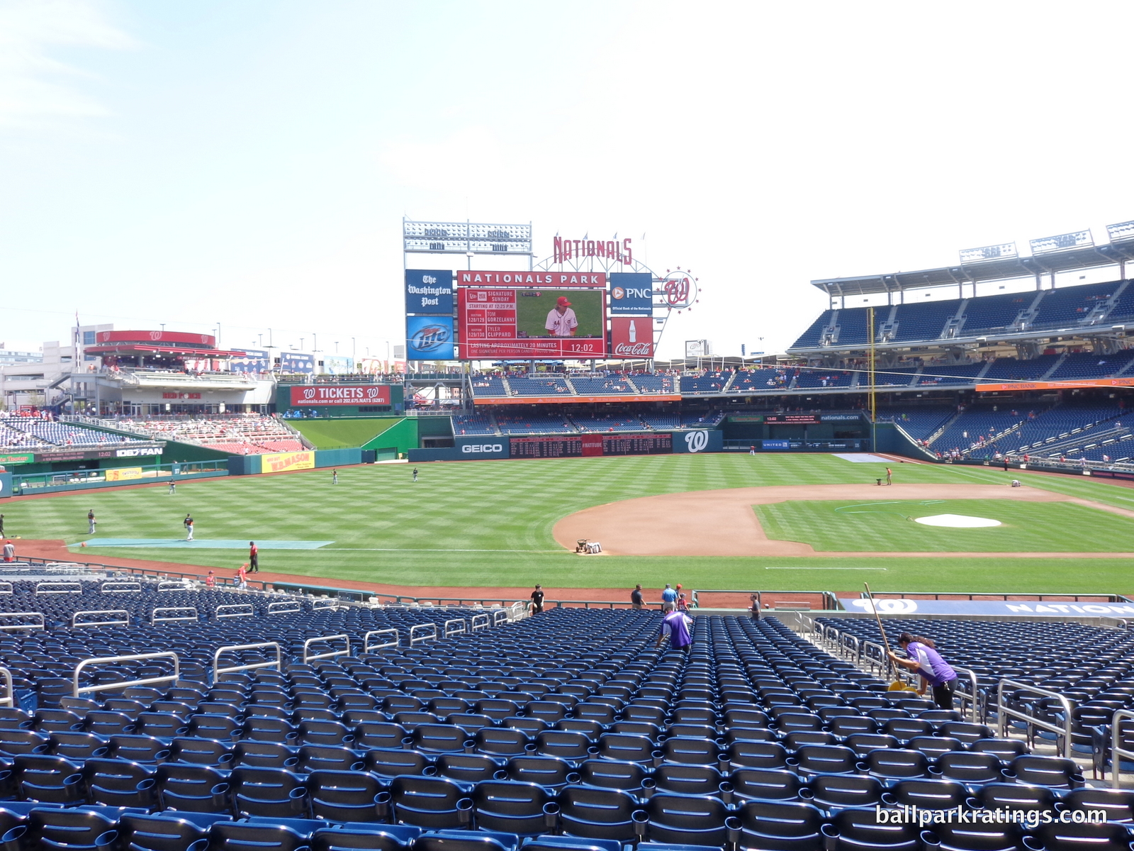 Nationals Park Review - Washington Nationals - Ballpark Ratings