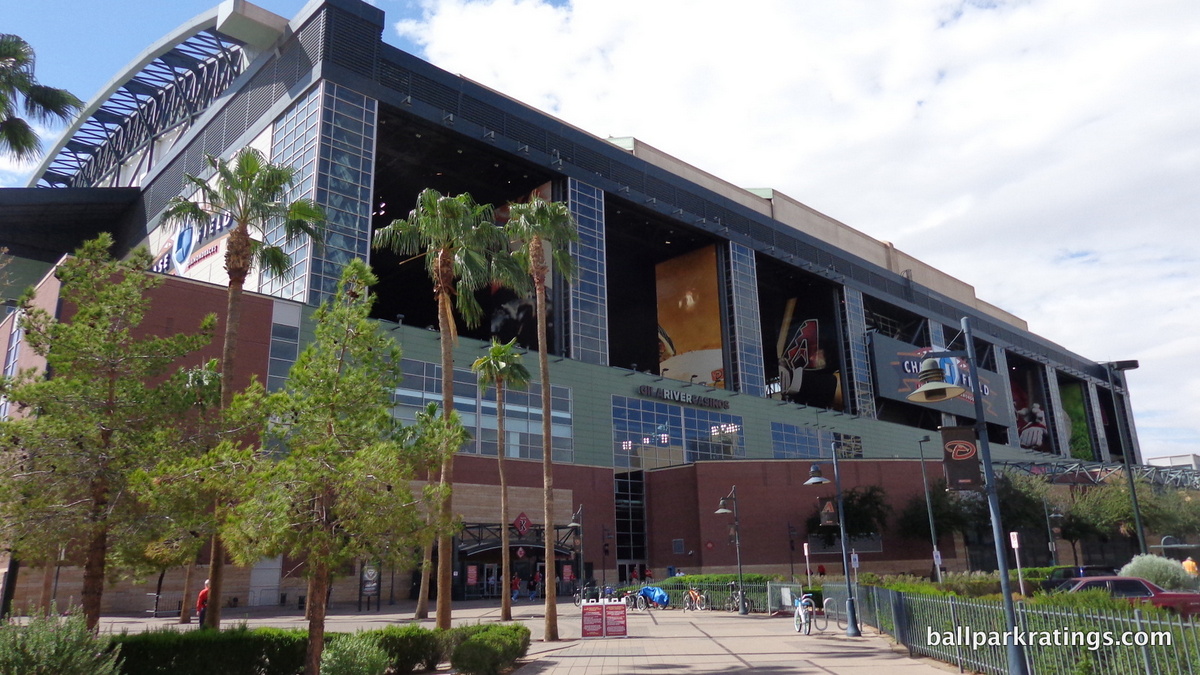 Chase Field exterior architecture