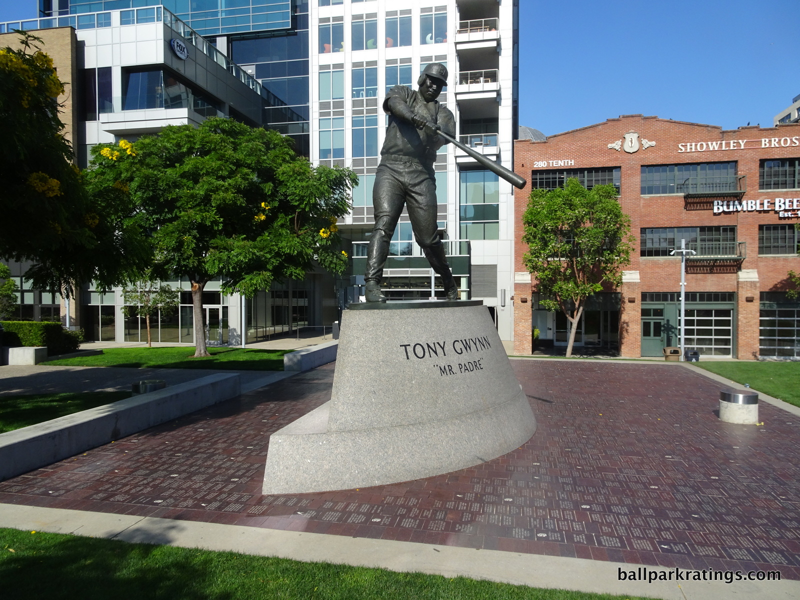 Tony Gwynn "Mr. Padre" statue Petco Park