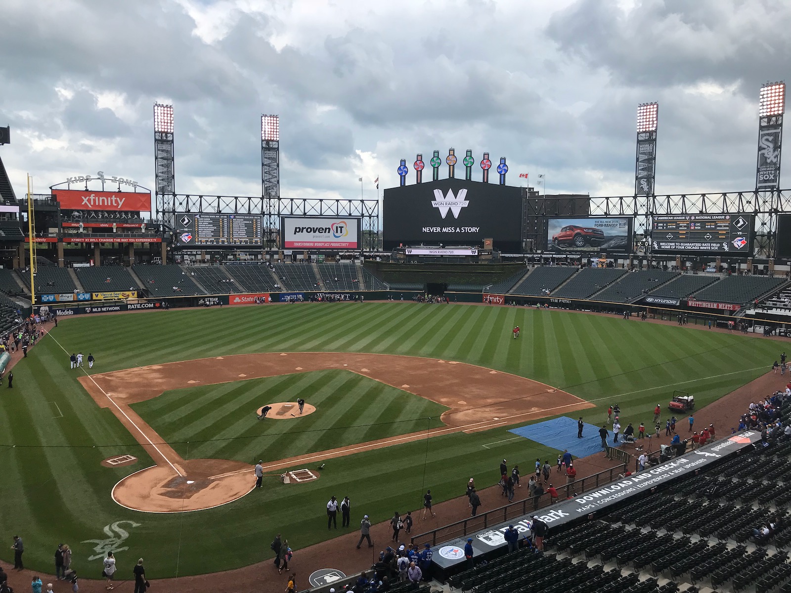 U.S. Cellular Field Blueprint - Chicago White Sox – Ballpark