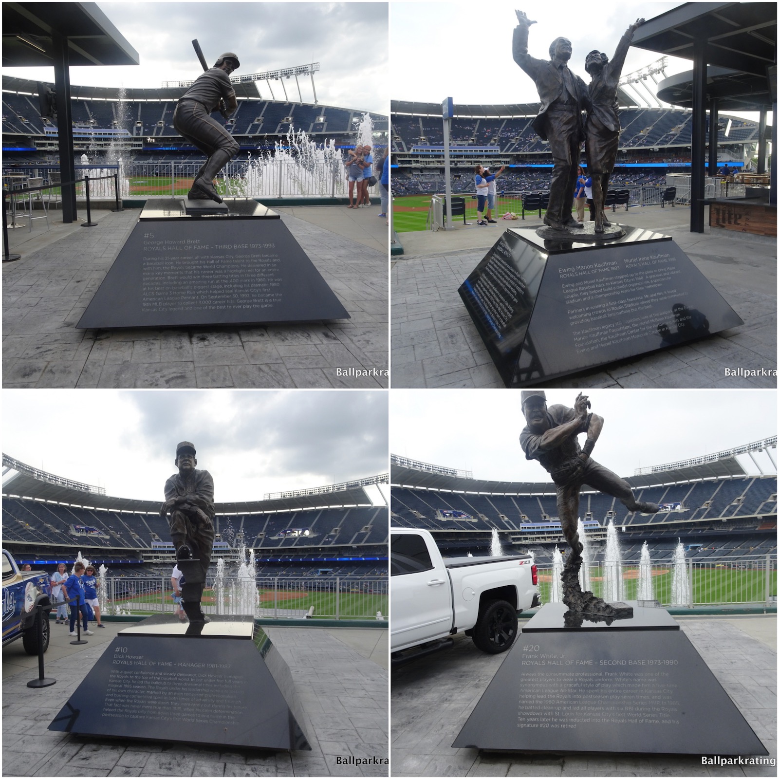 Kauffman Stadium Statues