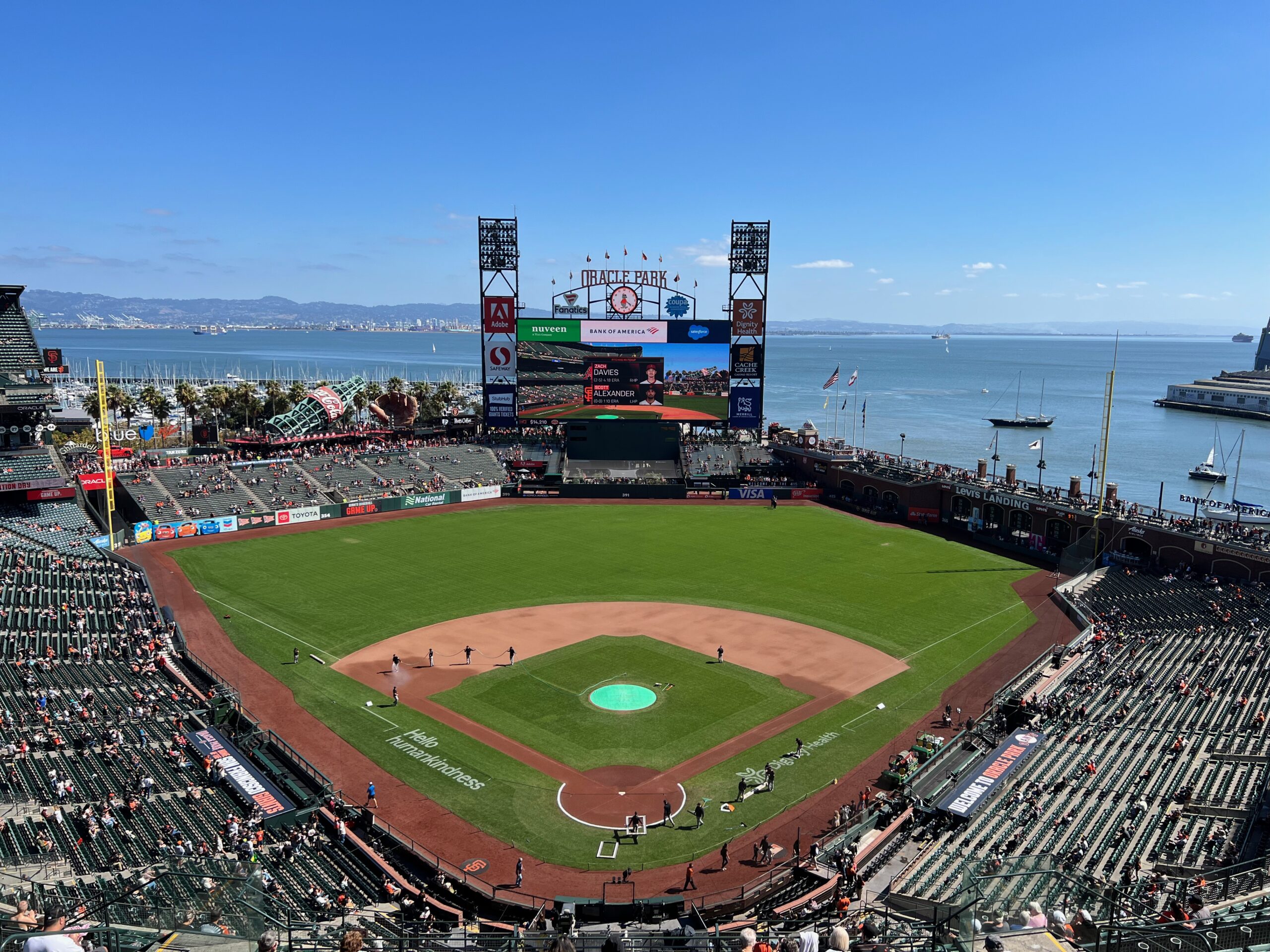 San Francisco Giants changing baseball stadium name to Oracle Park