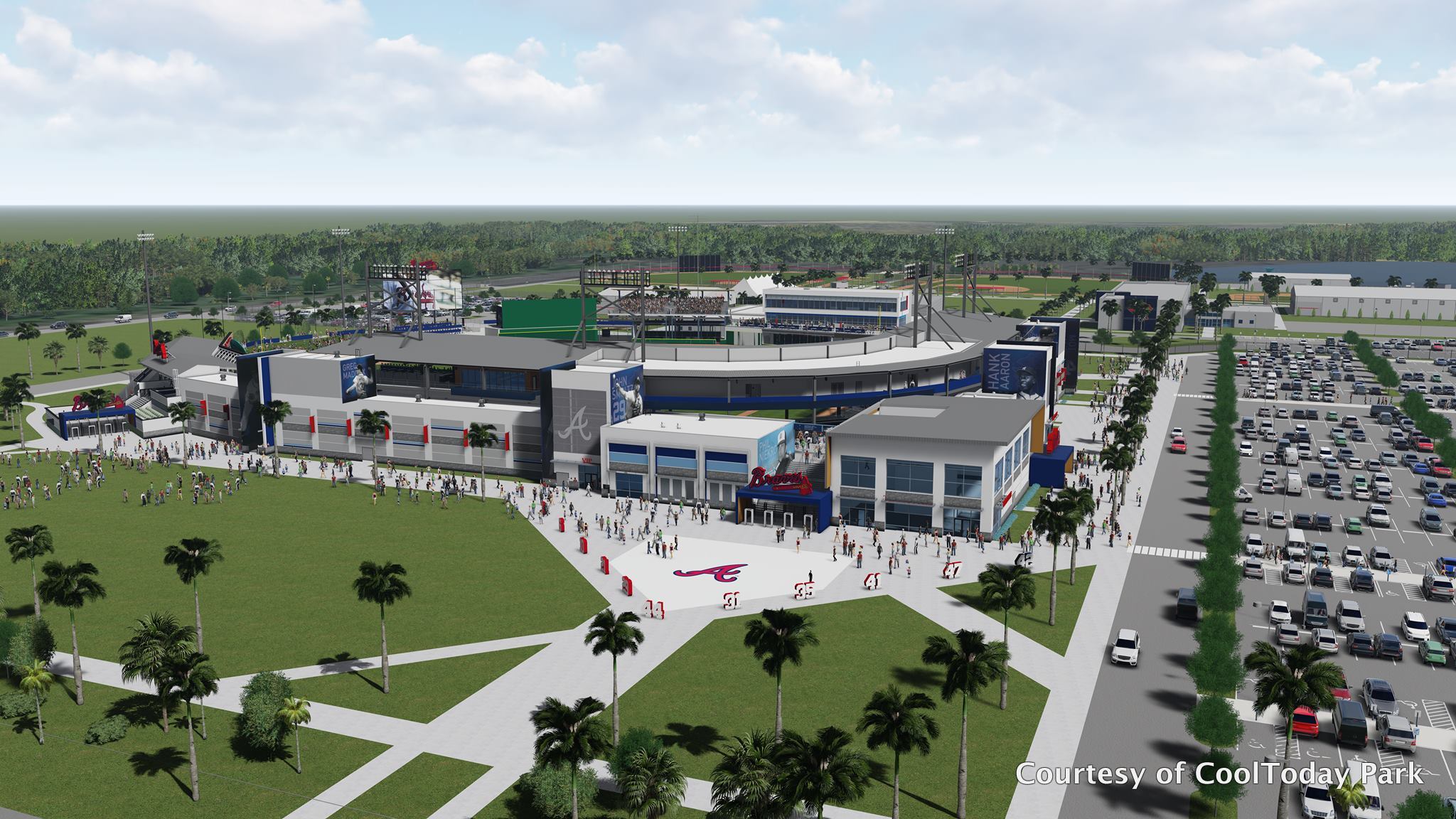 Ballpark Preview: Braves New Spring Training Complex, CoolToday Park –  Ballpark Ratings