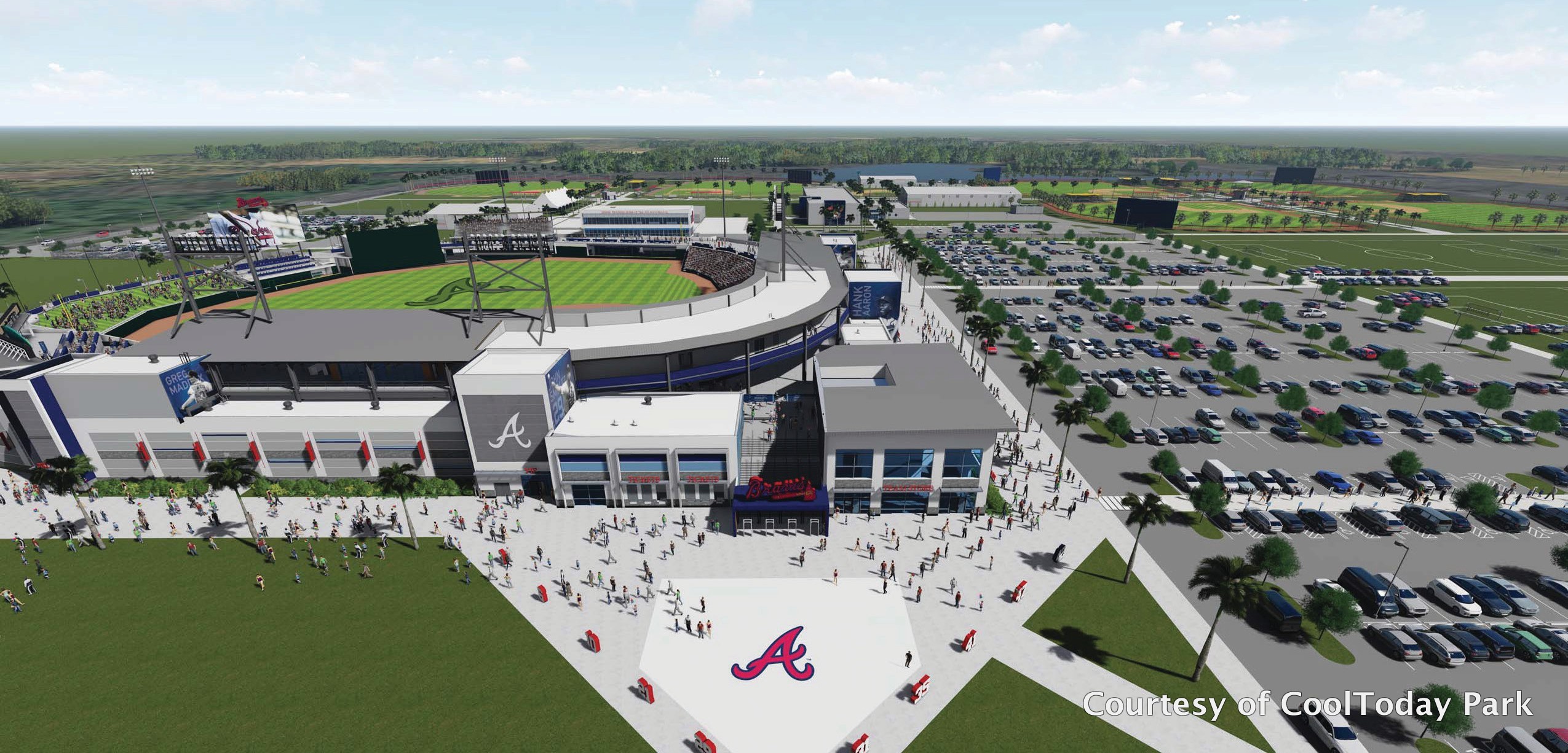 North Port 5, The grandstand at CoolToday Park, as seen fro…