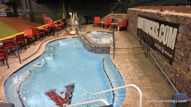 Chase Field pool