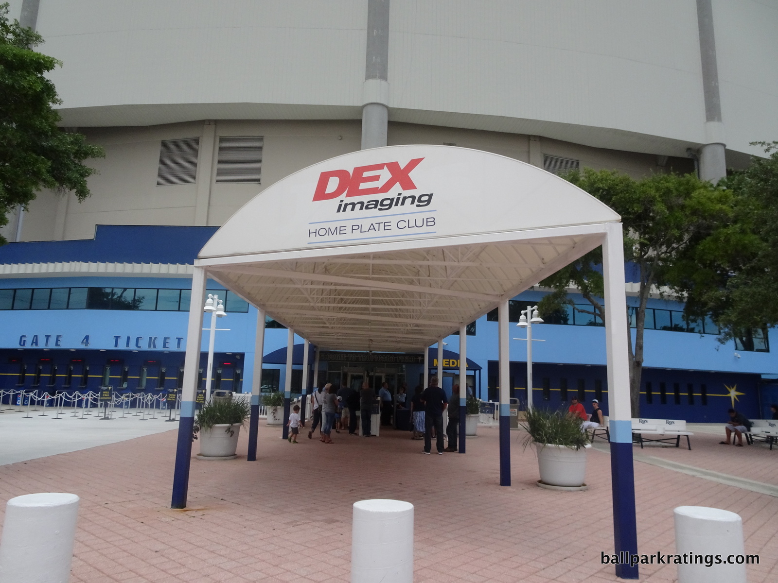 Tropicana Field DEX Imaging Home Plate Club