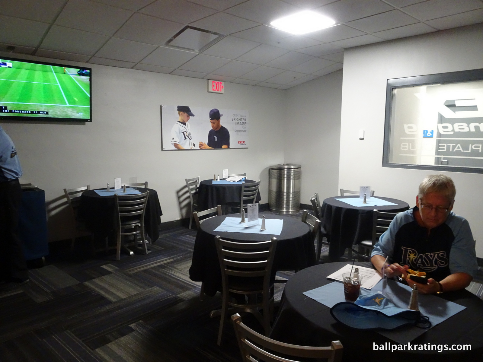 Tropicana Field DEX Imaging Home Plate Club