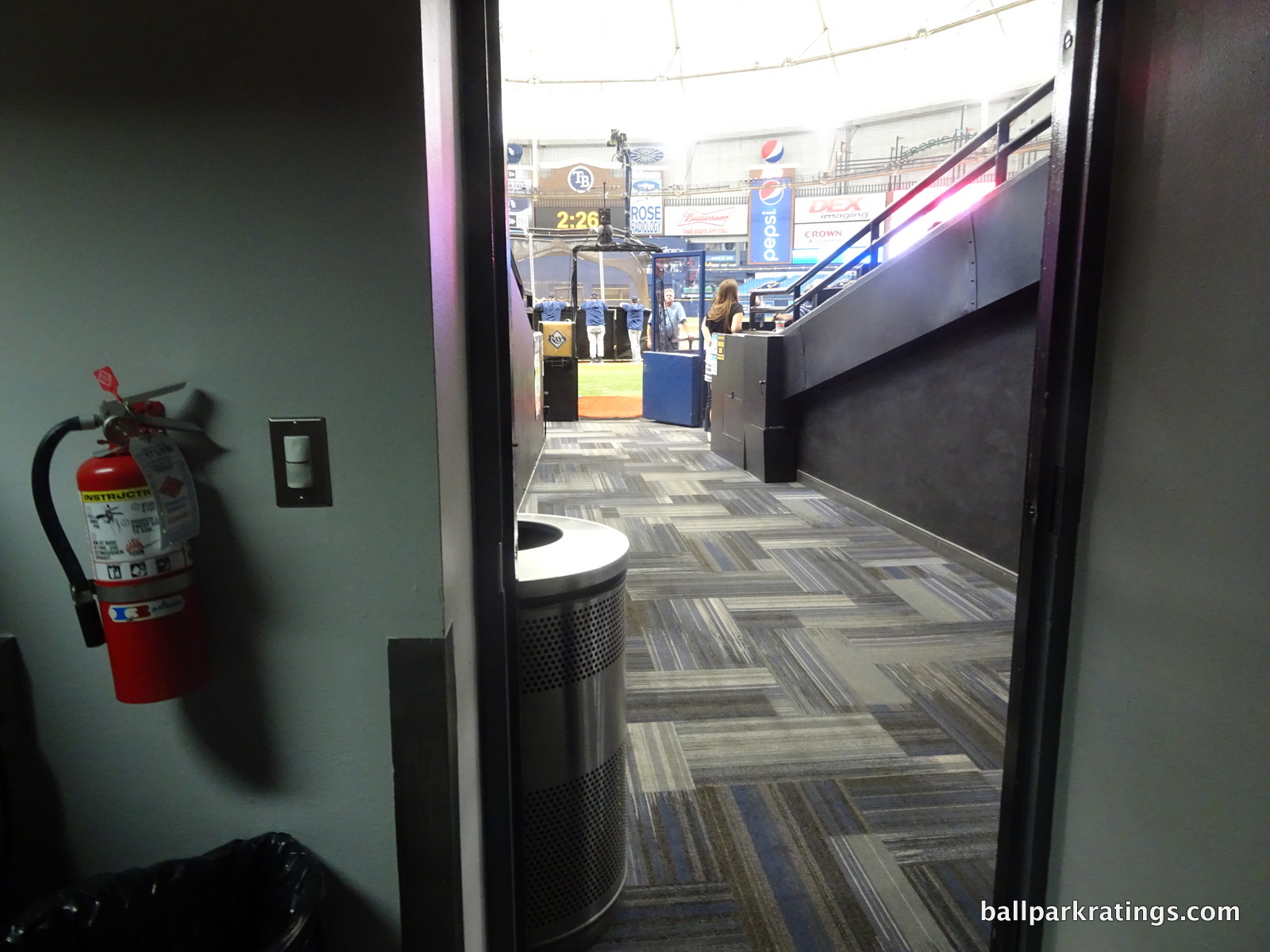 Tropicana Field DEX Imaging Home Plate Club