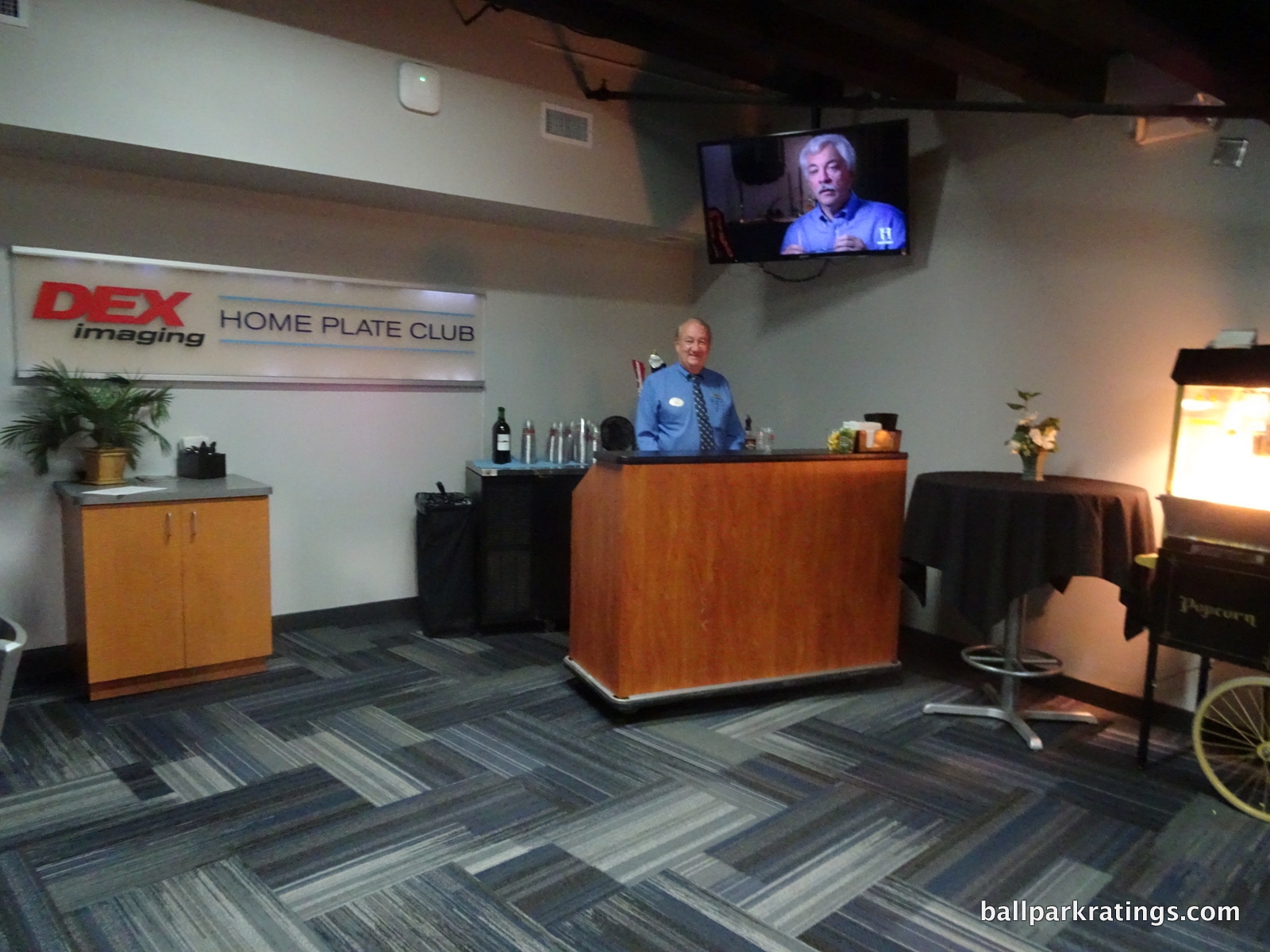 Tropicana Field DEX Imaging Home Plate Club bar