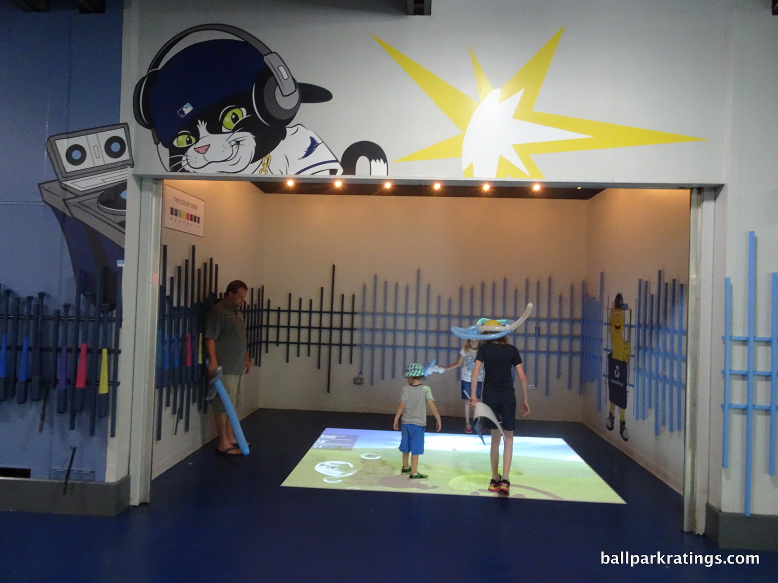 Kids area Tropicana Field