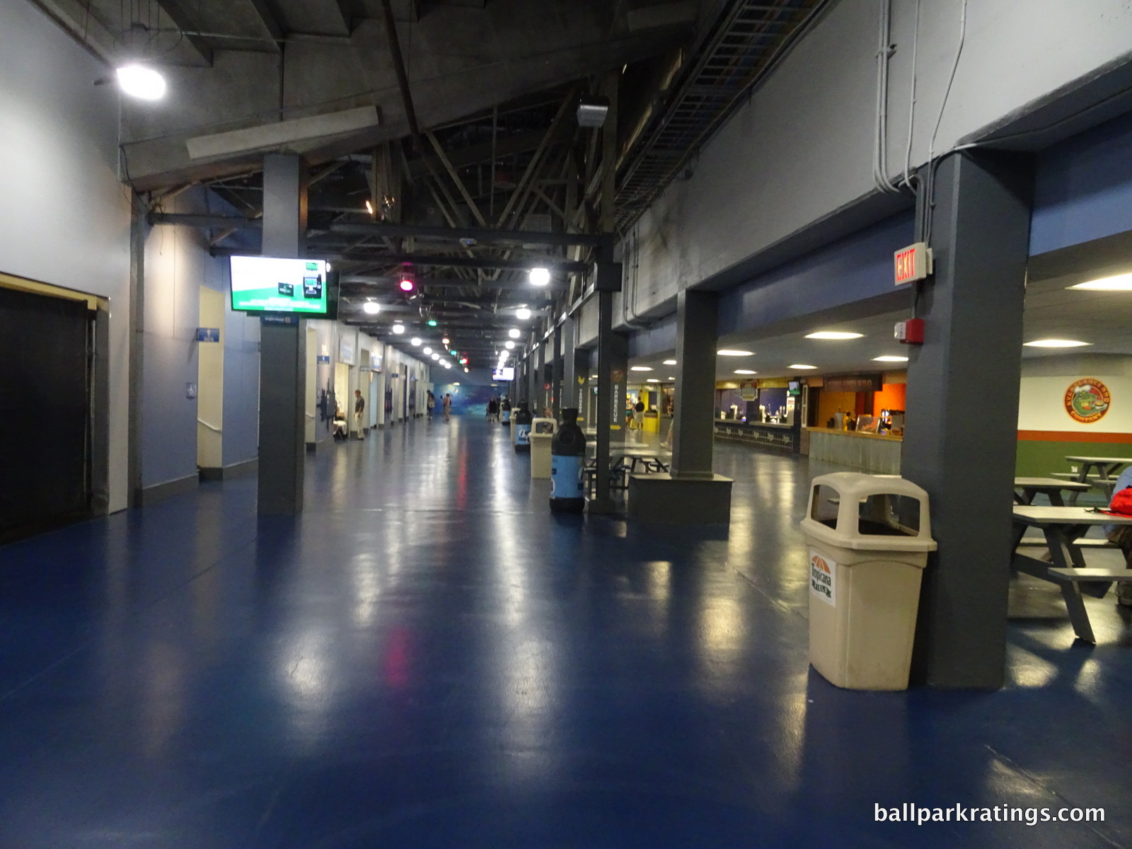 Tropicana Field outfield concourse