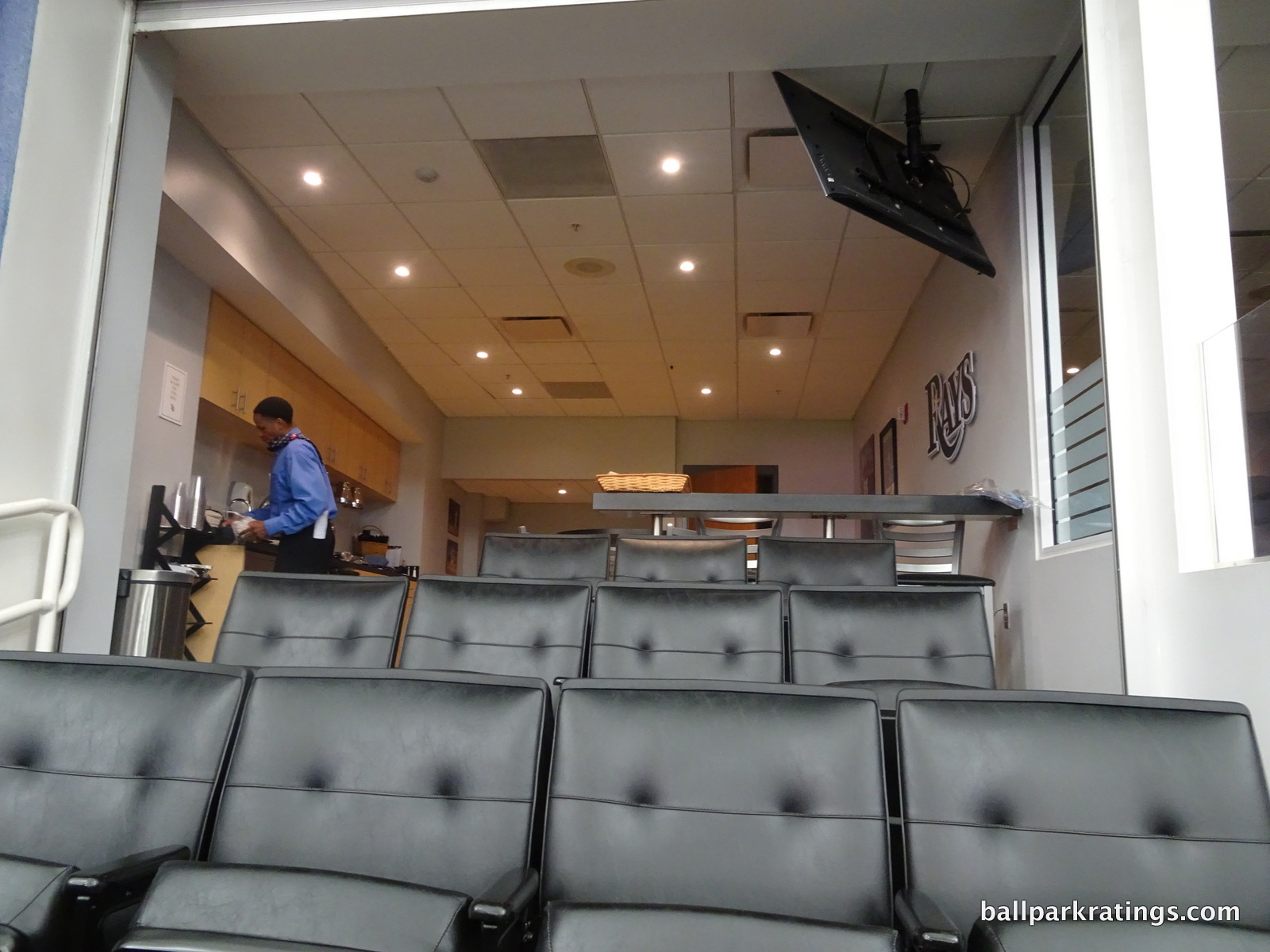 Tropicana Field luxury suite