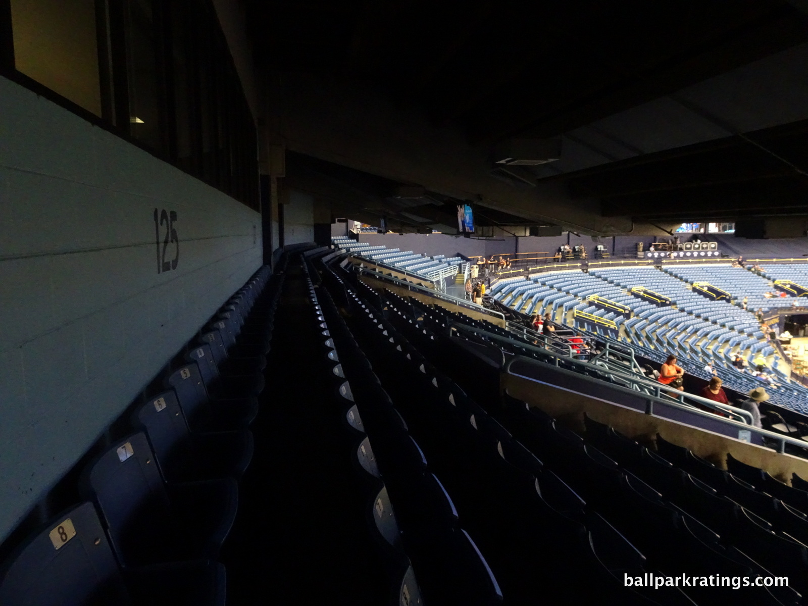 Tropicana Field bad sightlines overhang issues