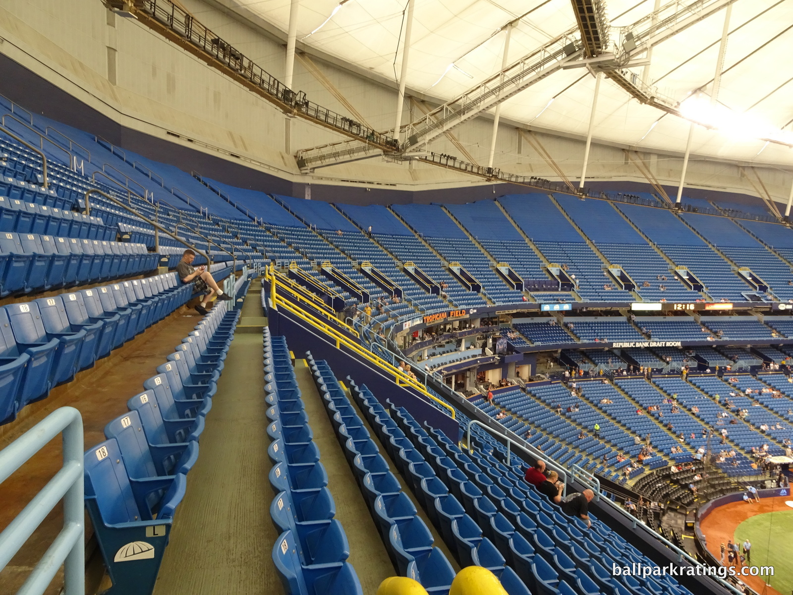 Tropicana Field upper deck