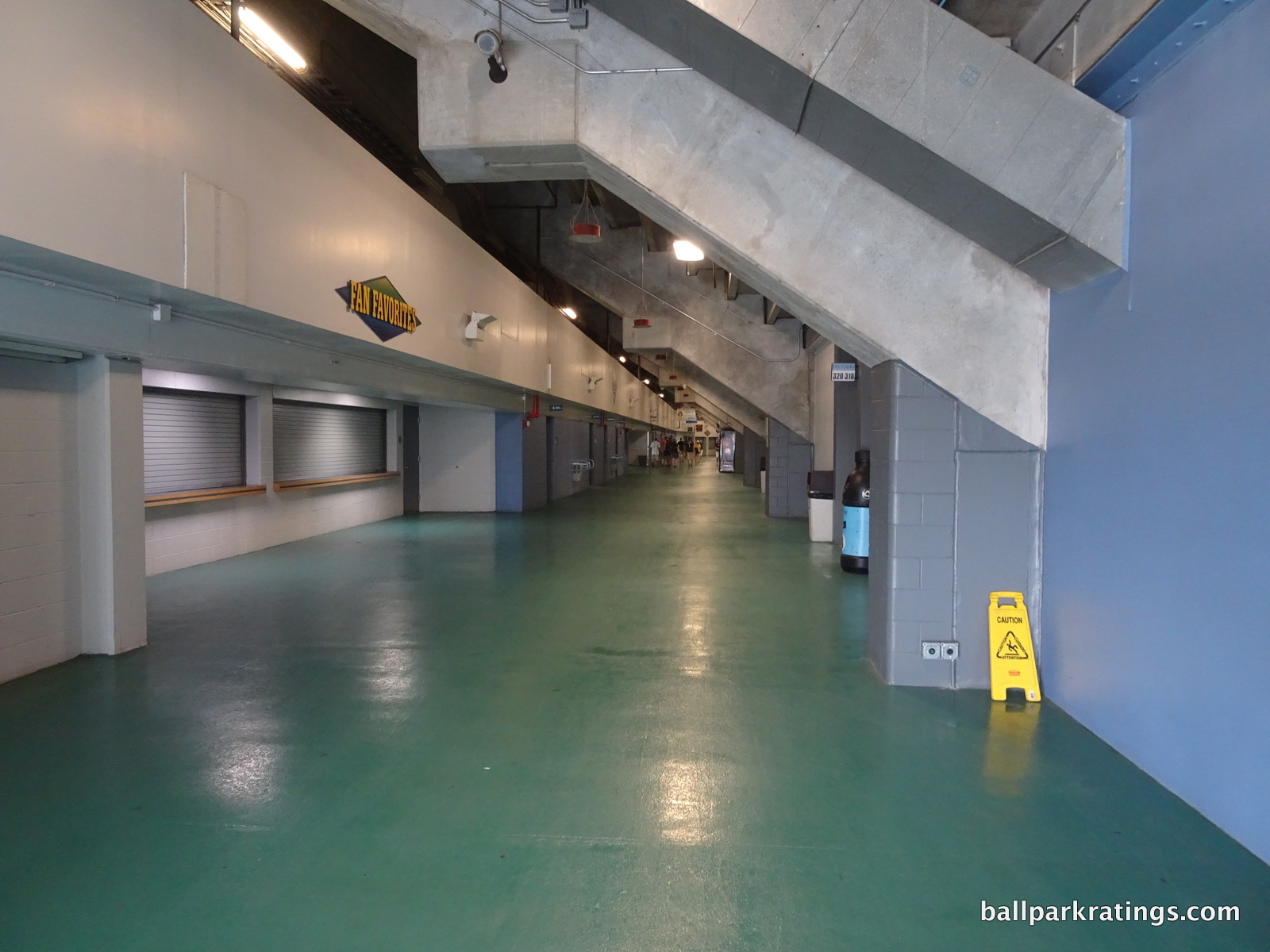 Tropicana Field upper deck concourse