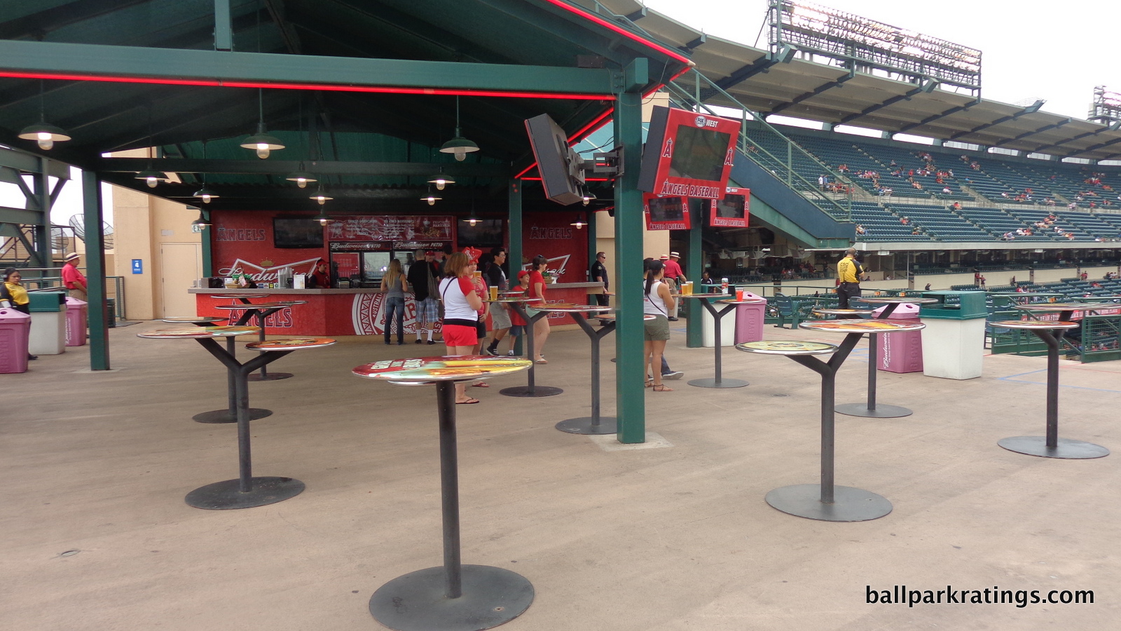 Angel Stadium Budweiser Patio