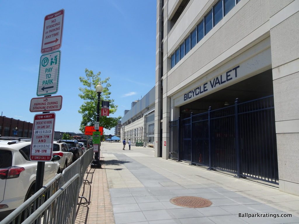 Nationals Park Bicycle valet
