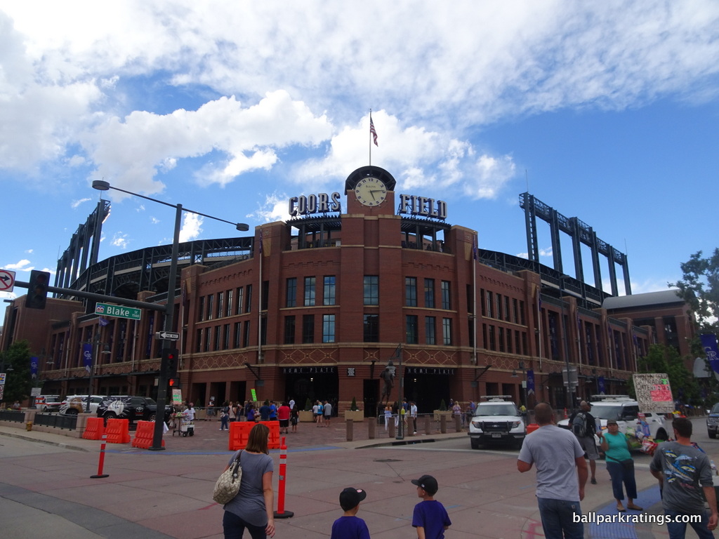 Coors Field exterior architecture