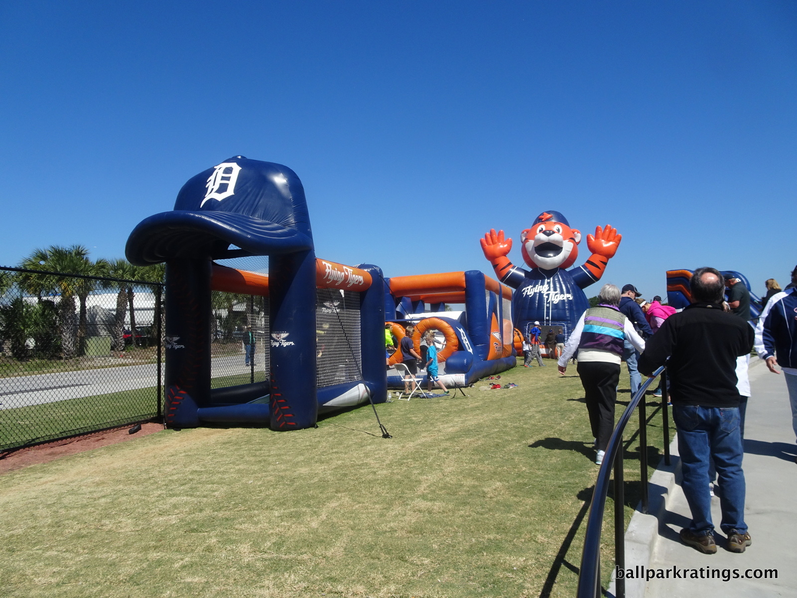 Play area at Publix Field at Joker Marchant Stadium