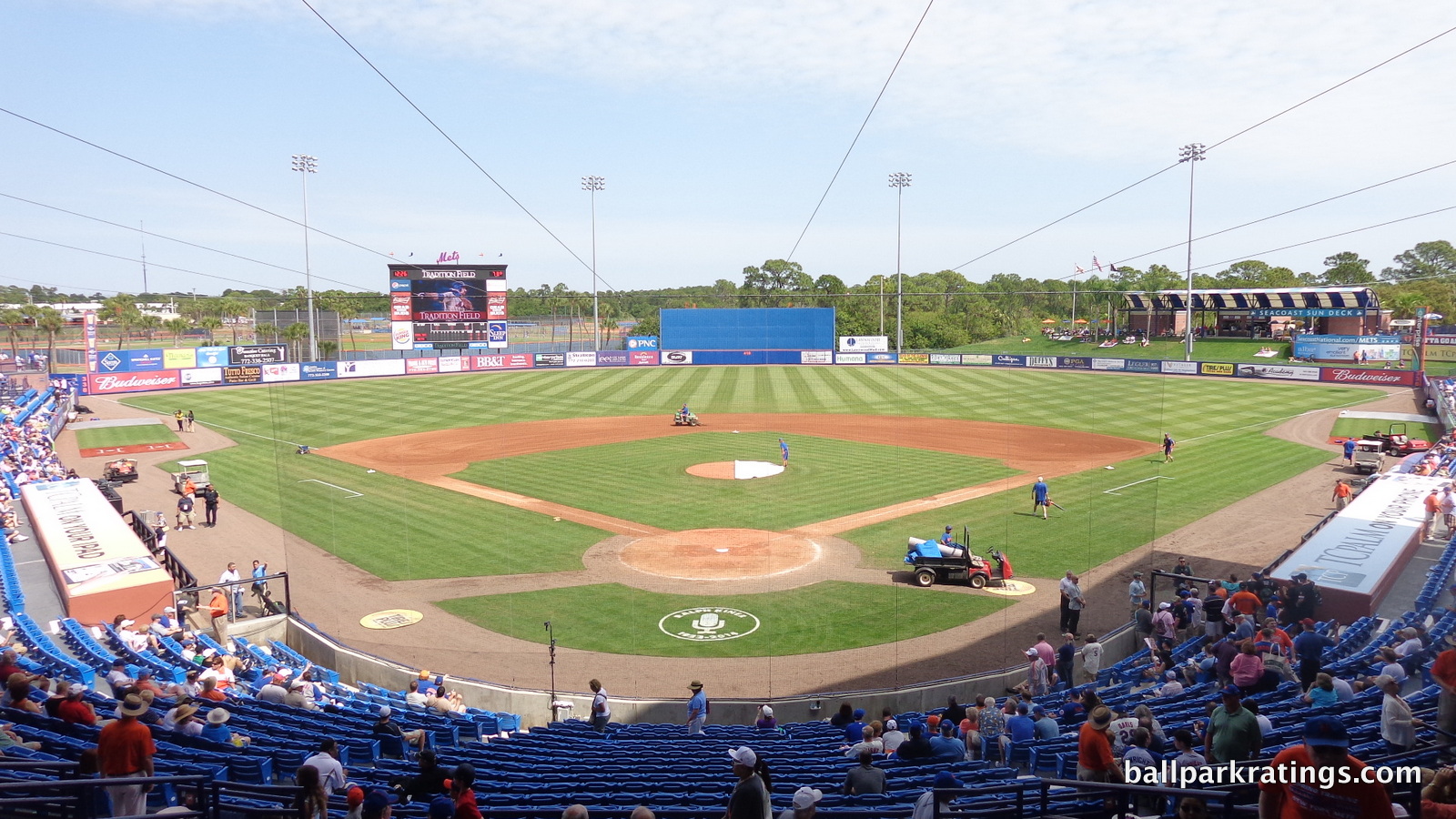 Panorama Digital Domain Park formerly Tradition Field Port St. Lucie  Florida. Home baseball's Class St. Lucie Mets spring Stock Photo - Alamy