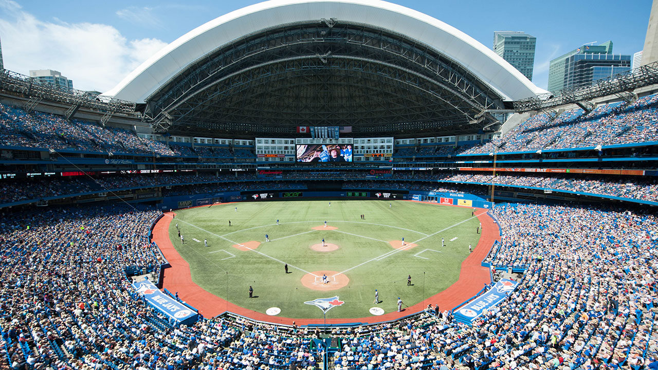 Rogers Center Panorama - Toronto Blue Jays - LF View - Roof Open : Augies  Panoramas, Baseball Stadium Panoramas, New York Mets Panoramas, Landscape  and Travel Panoramas