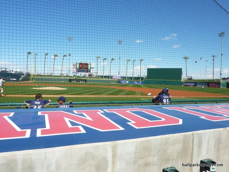 Goodyear Ballpark netting