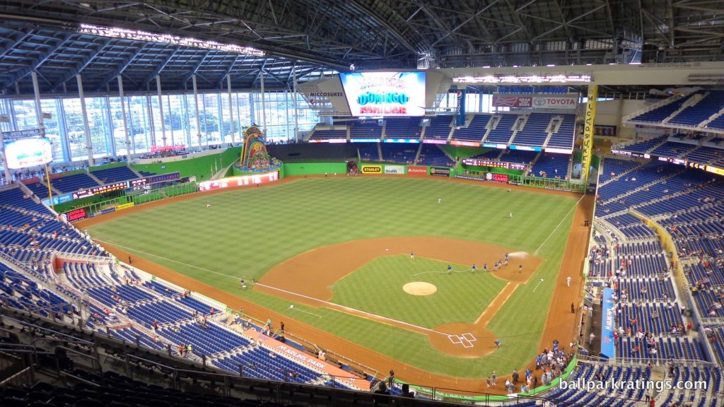 Marlins Park view