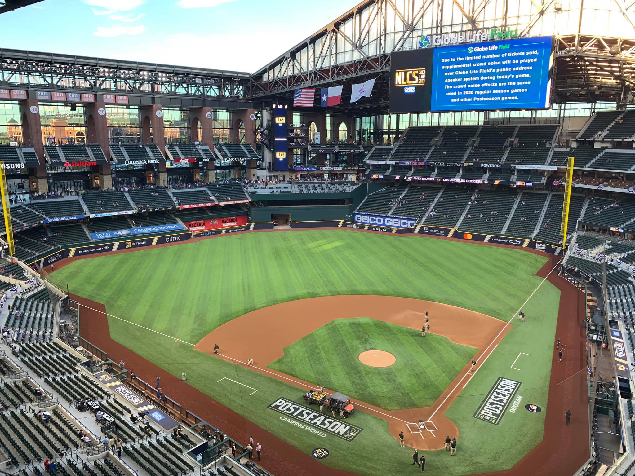 Globe Life Field 2020 NLCS