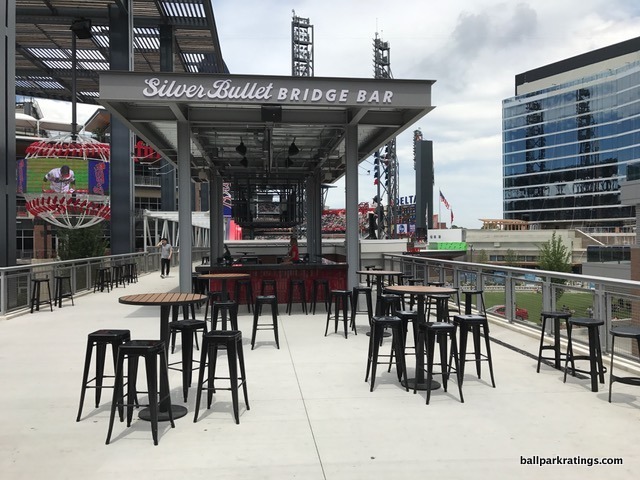 SunTrust Park Silver Bullet Bridge Bar