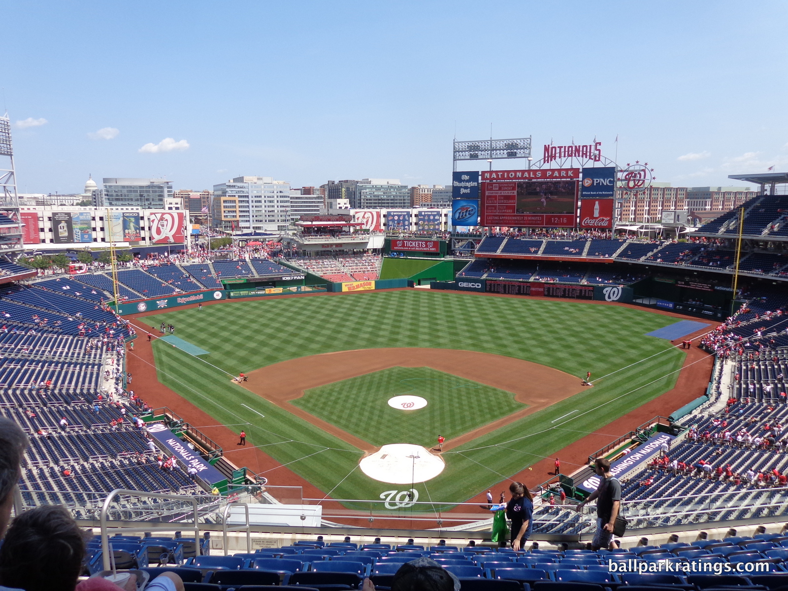 Nationals Park interior view