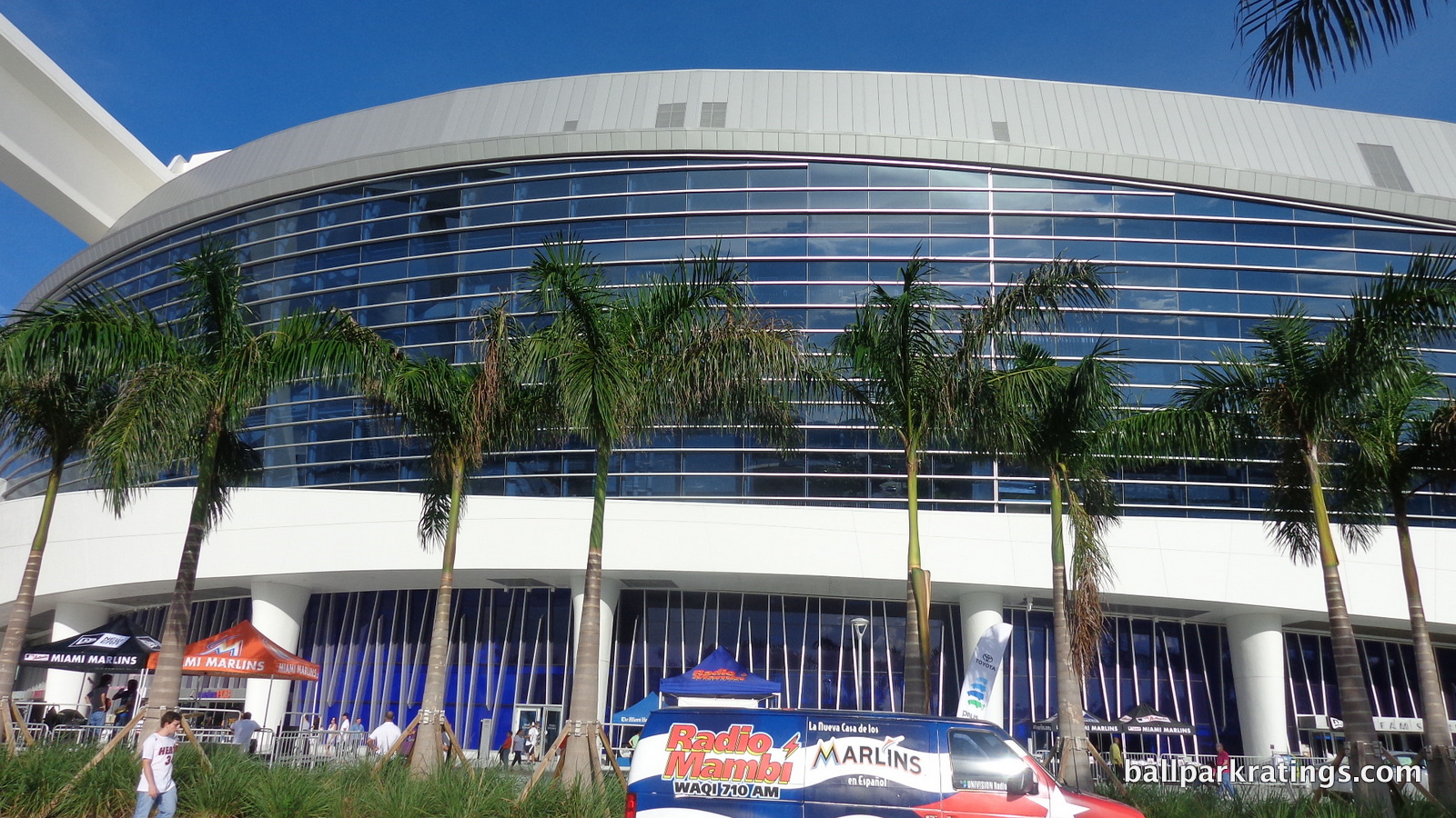 Marlins Park exterior design