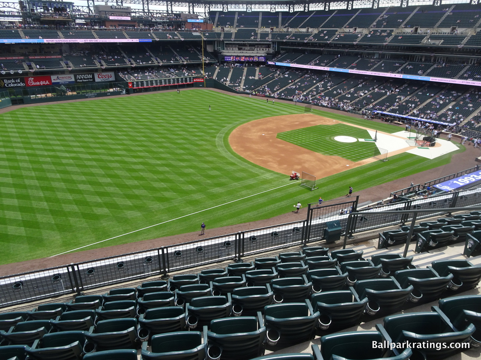 Coors Field Review - Colorado Rockies - Ballpark Ratings