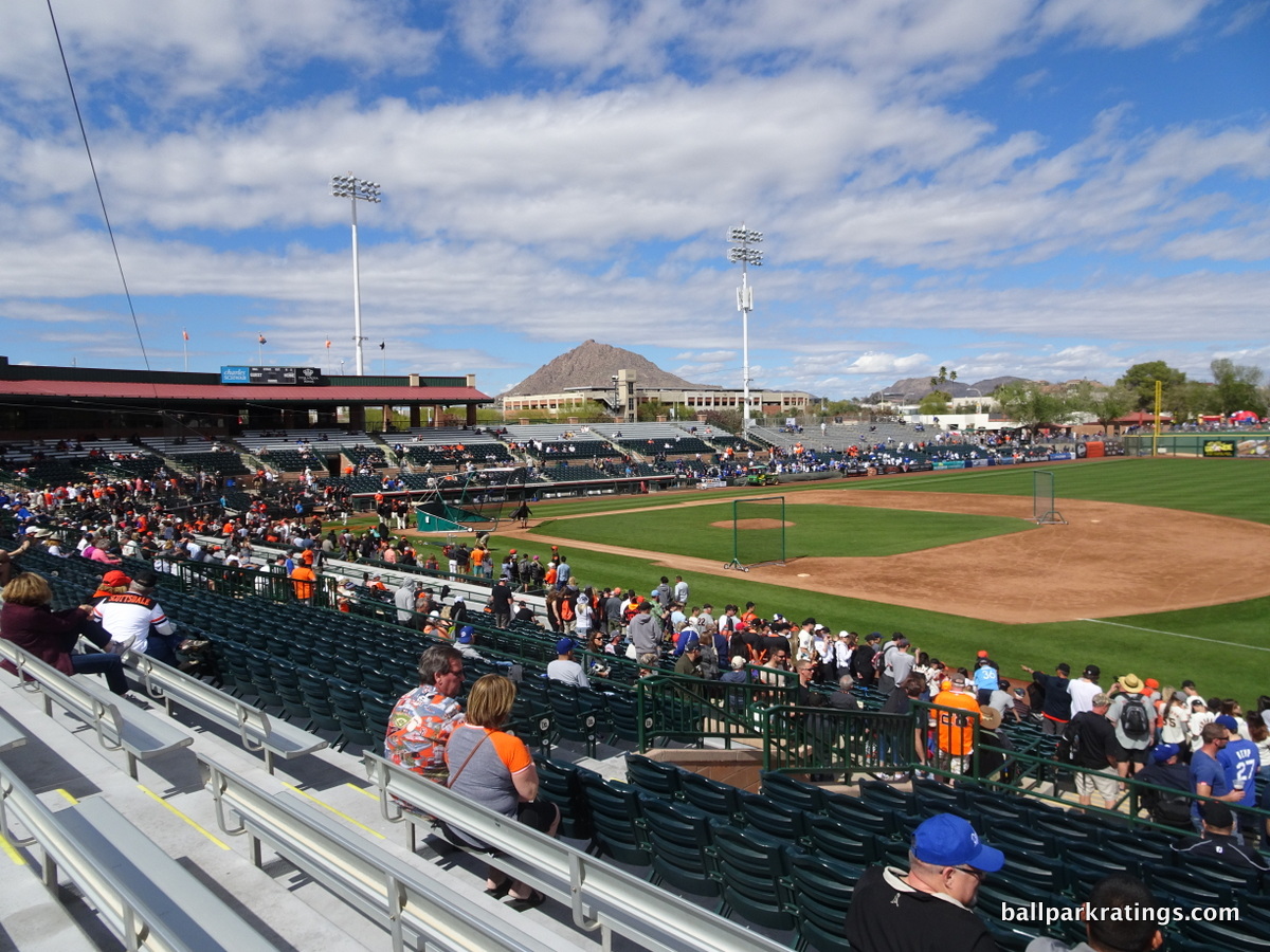 Plenty of Southwestern character at the Giants' spring home.