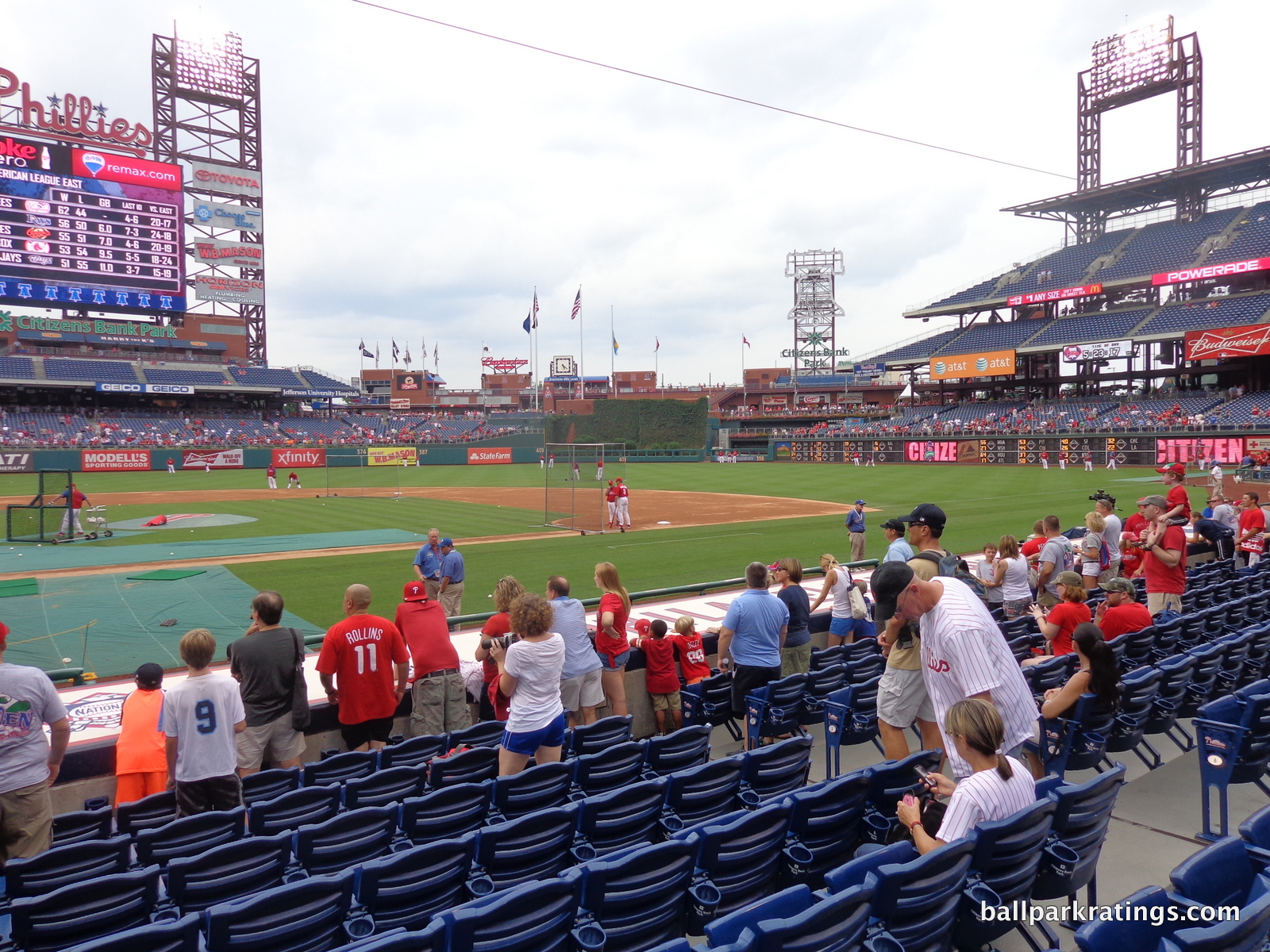 Citizens Bank Park interior 