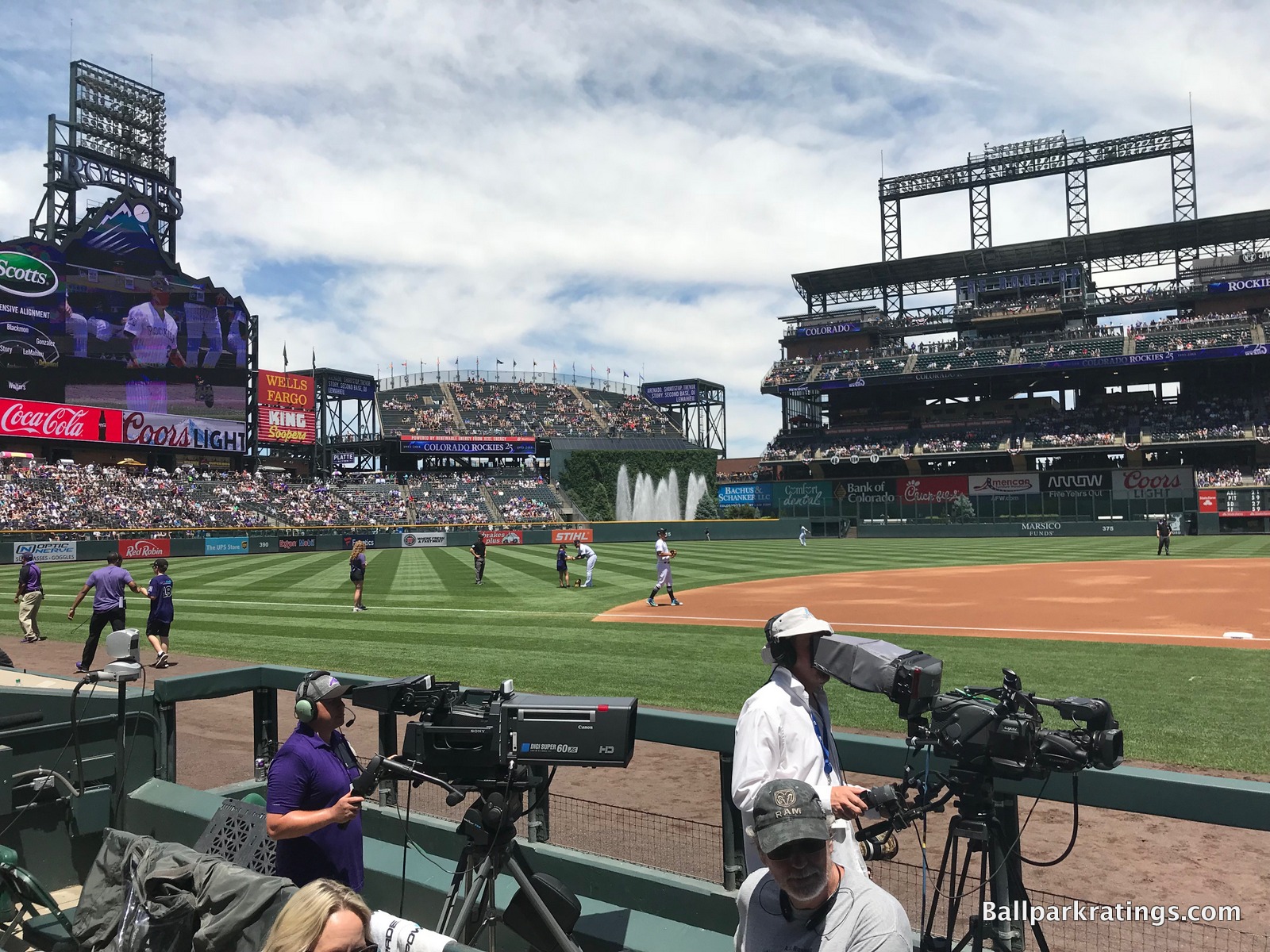 Coors Field does not have outstanding views from most perches, contrary to its reputation. However, Coors Field is exceptionally well rounded while possessing an outstanding feature or two.  It all adds up to a top-10 MLB ballpark.