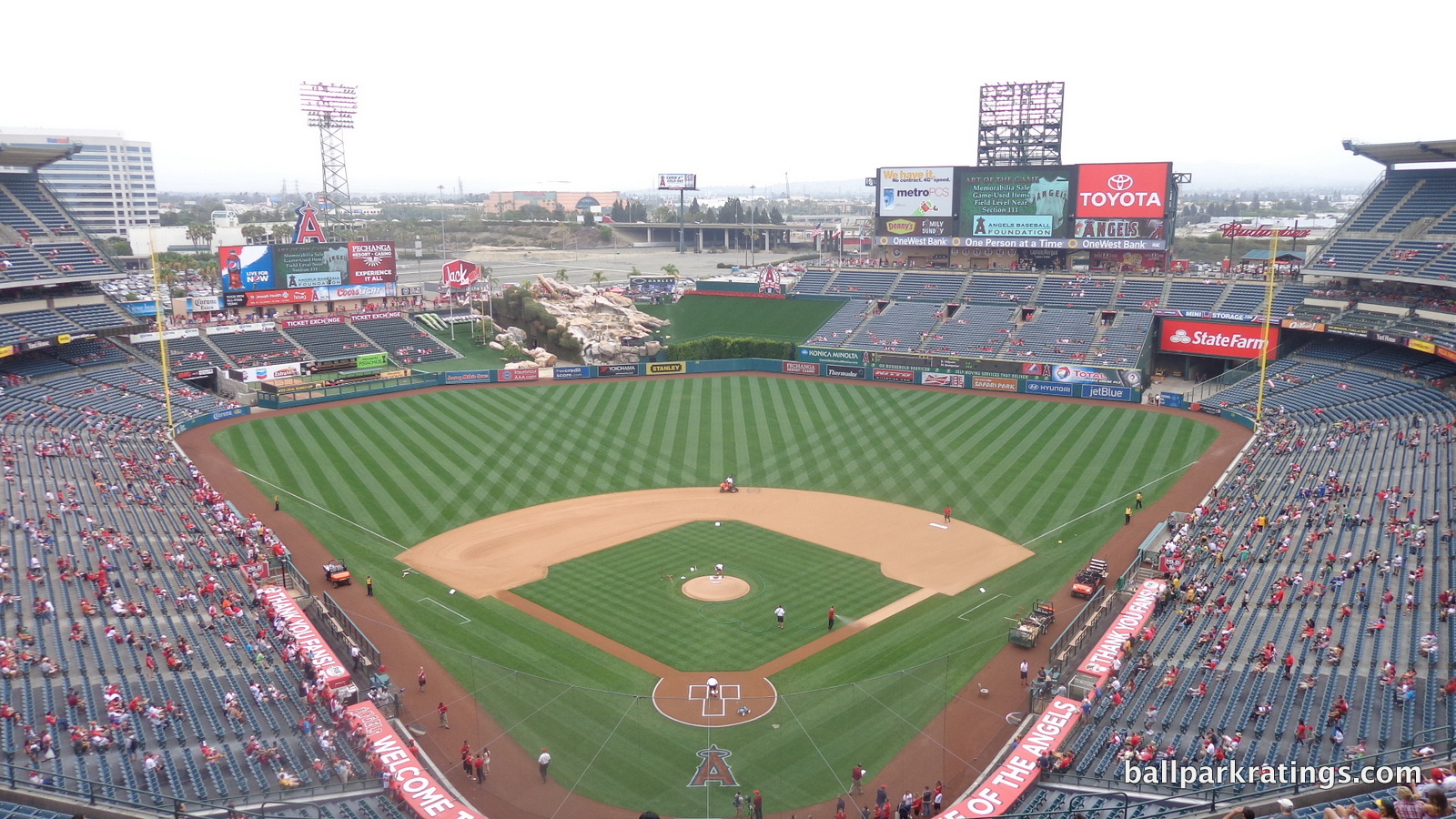 Angel Stadium Anaheim, CA  The Big A & Home of the Angels