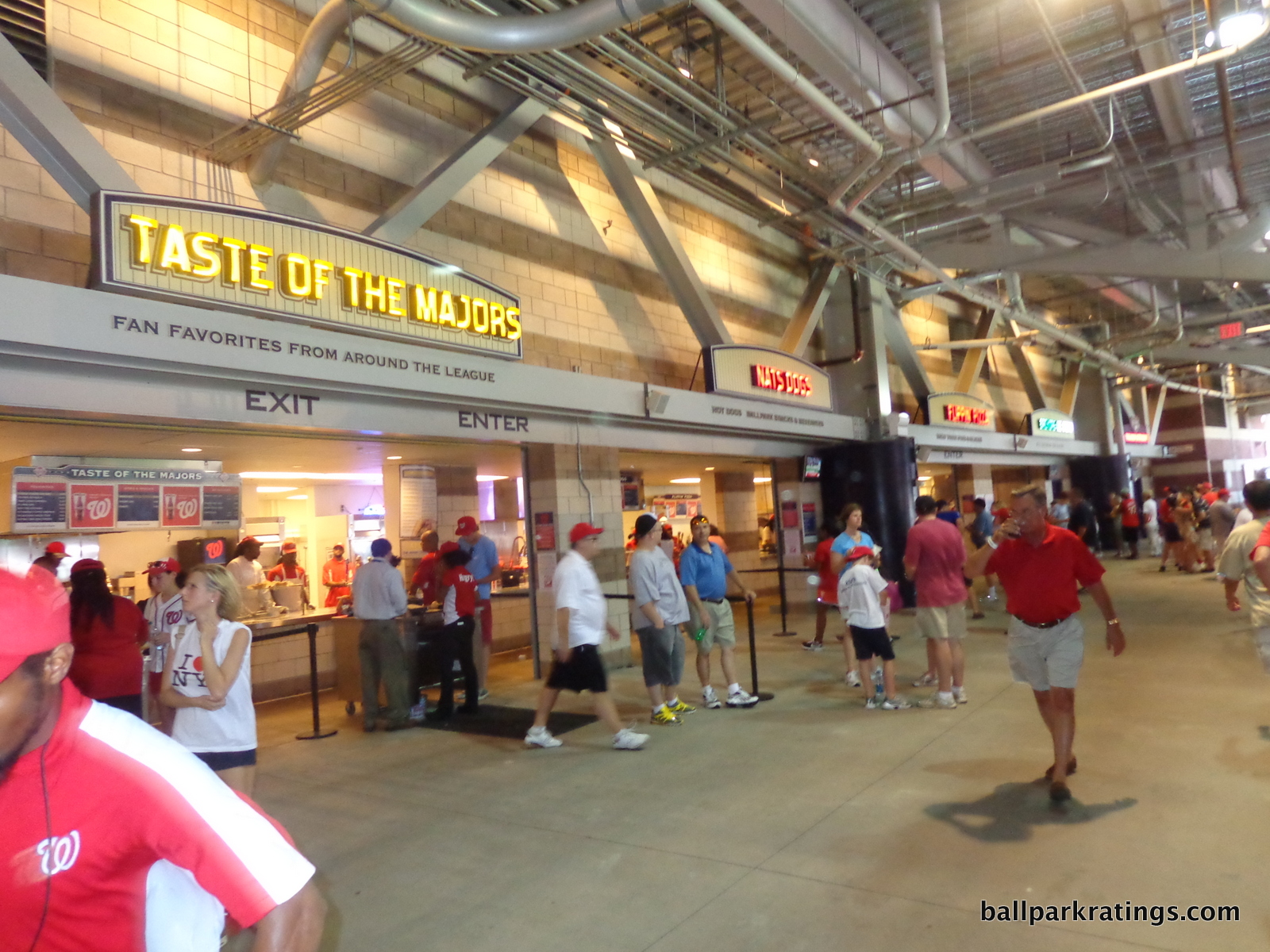 Nationals Park concourses