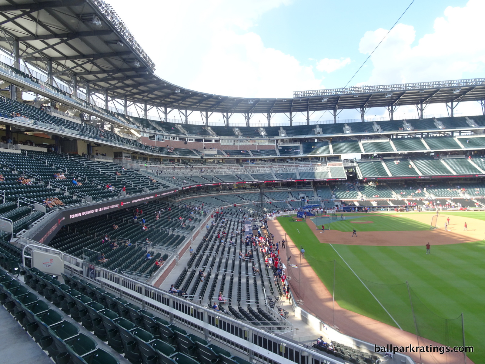 SunTrust Park grandstand