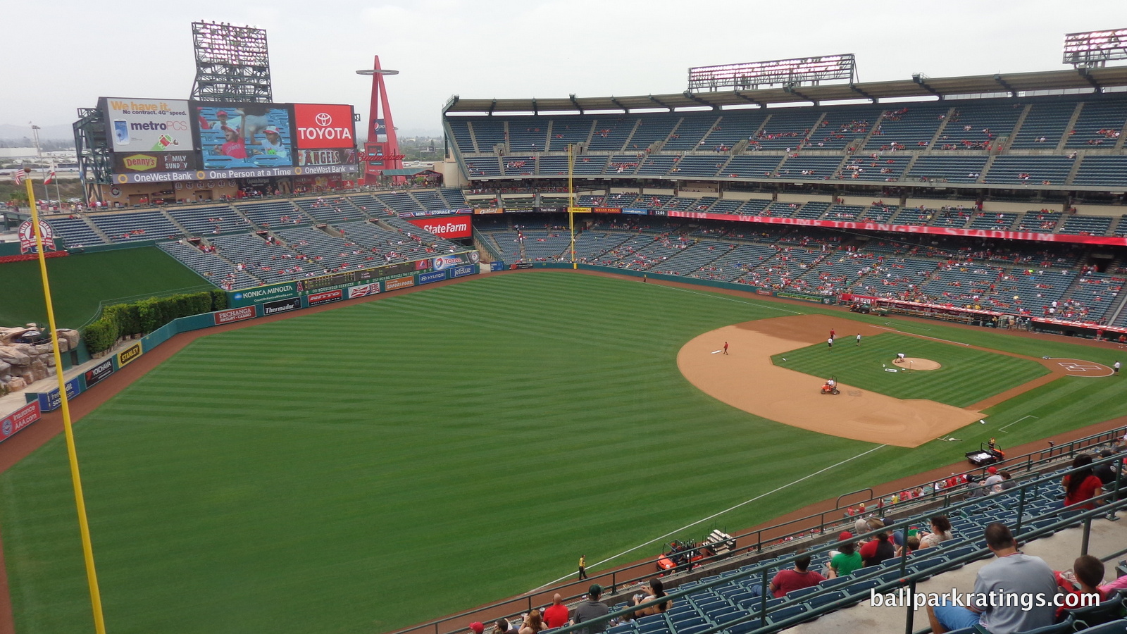 Ballpark Review: Angel Stadium of Anaheim – Perfuzion