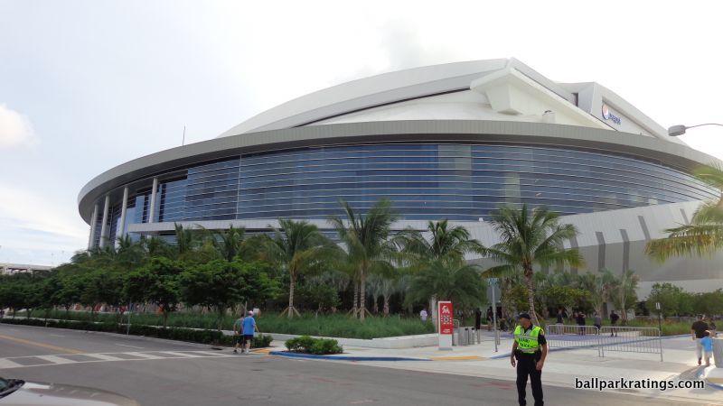 Marlins Park exterior design