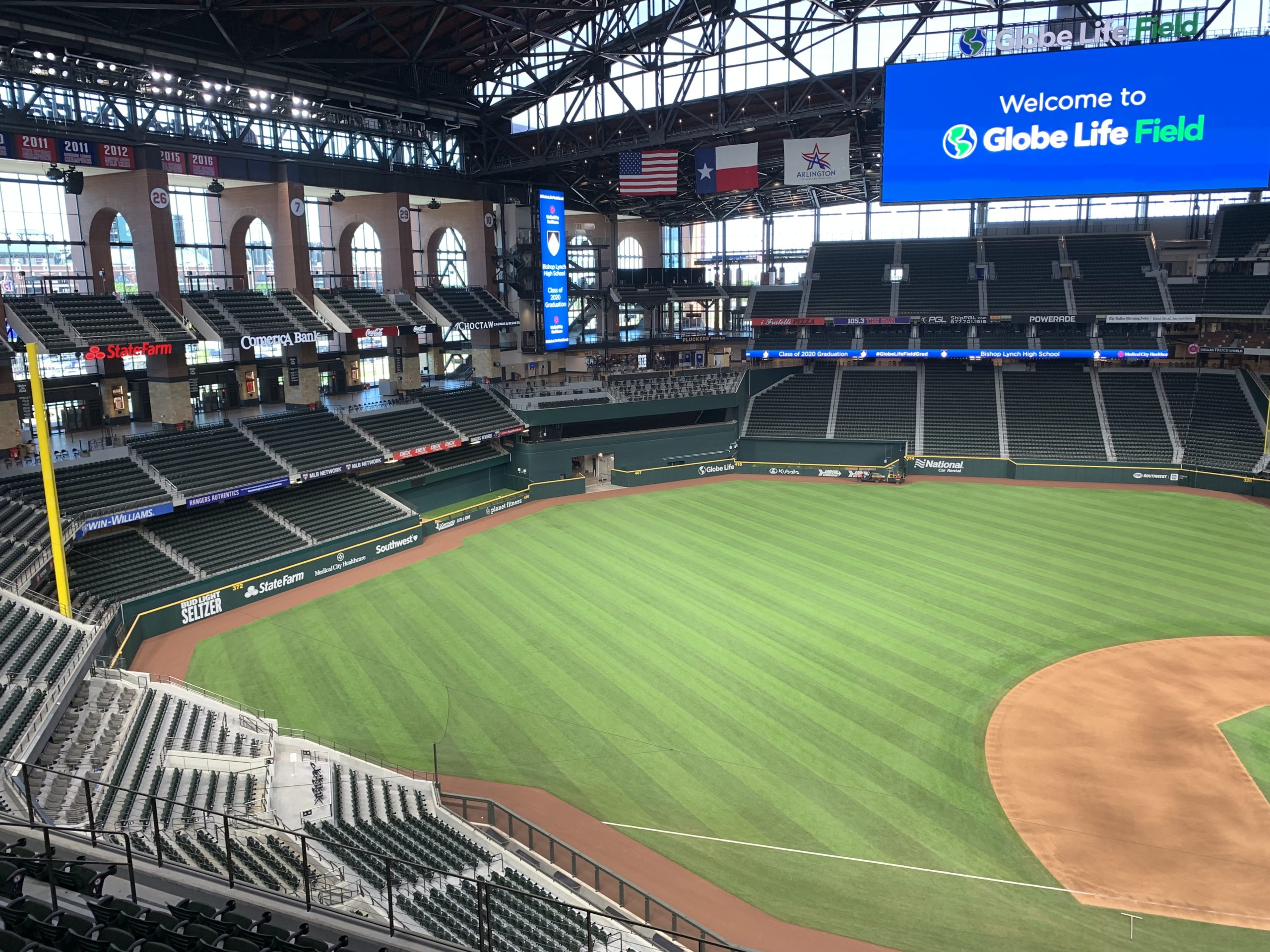 Ballpark Review: Globe Life Field (Texas Rangers) – Perfuzion