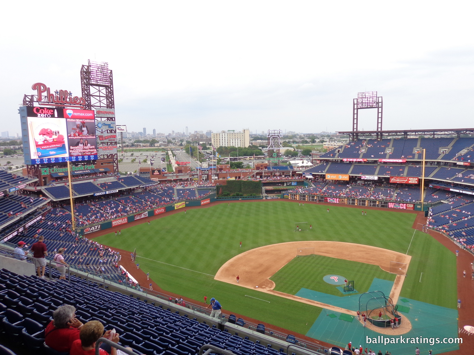 Citizens Bank Park view