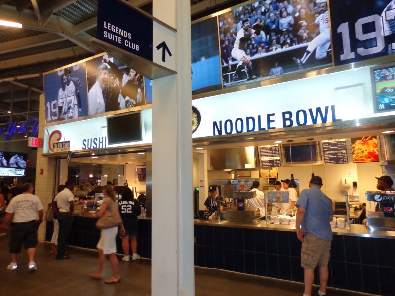 Yankee Stadium food