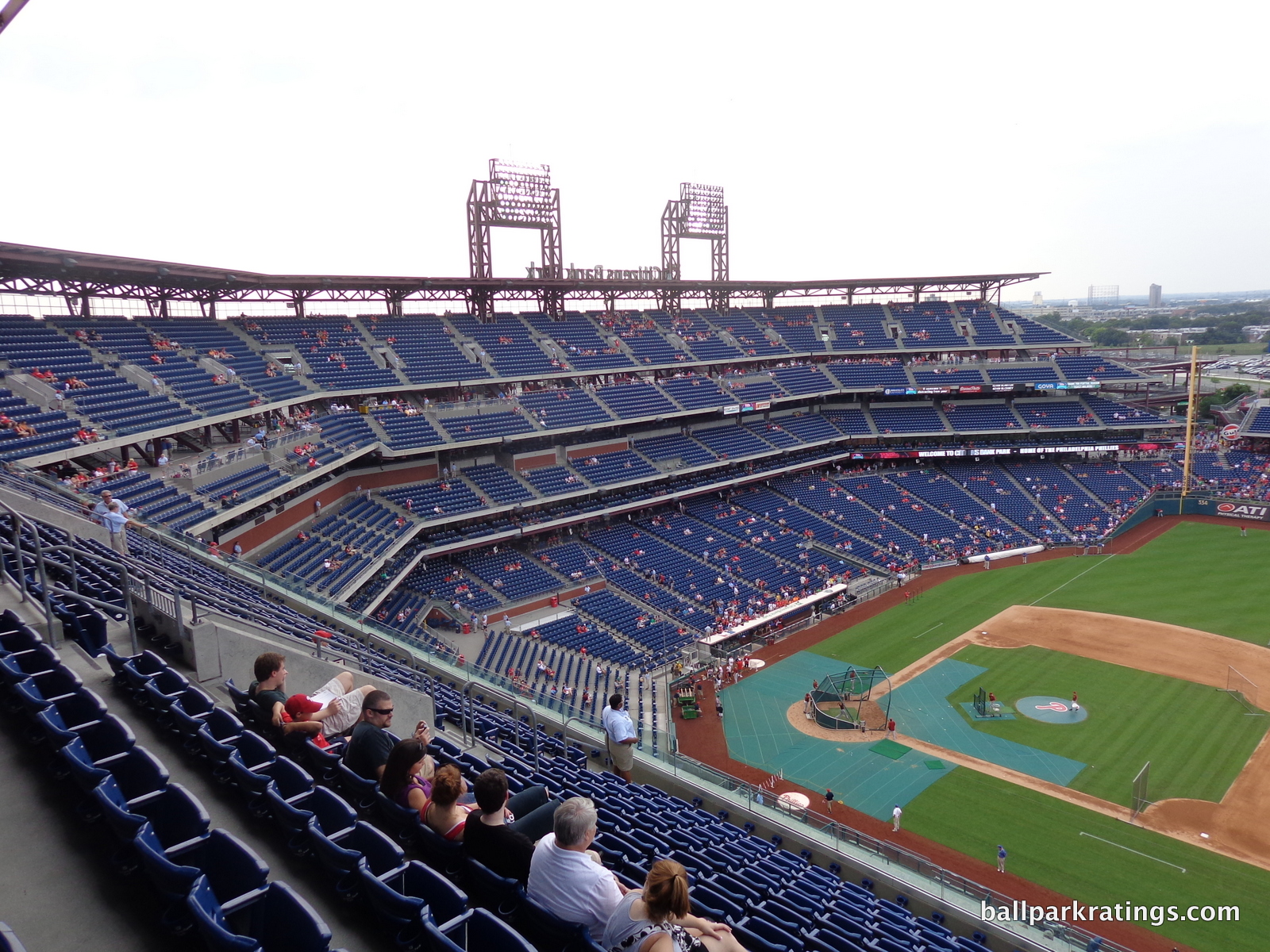 Citizens Bank Park grandstand