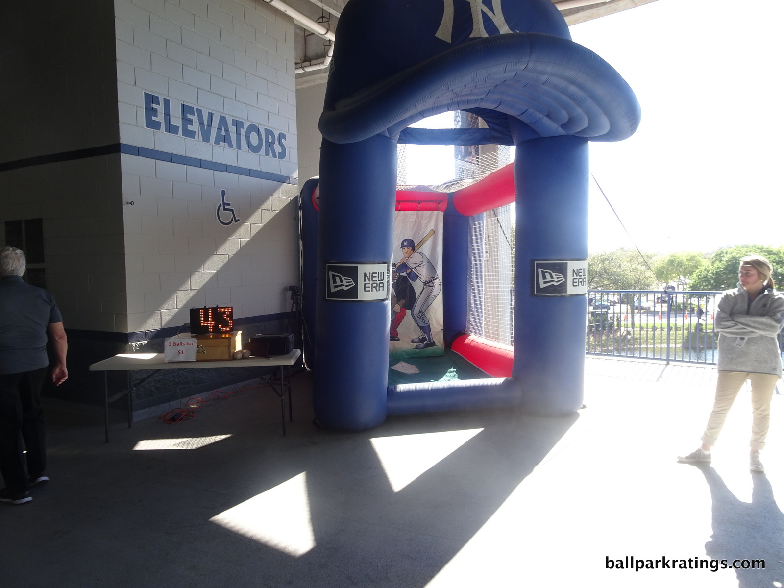 Steinbrenner Field speed pitch